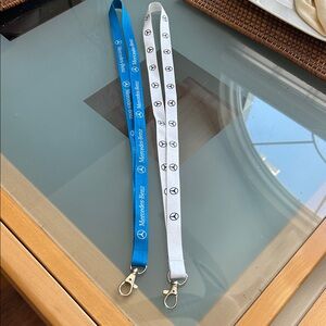 New Mercedes-Benz ID  name tag holder keychain